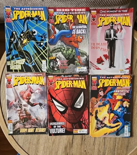 the astonishing spider-man panini comics