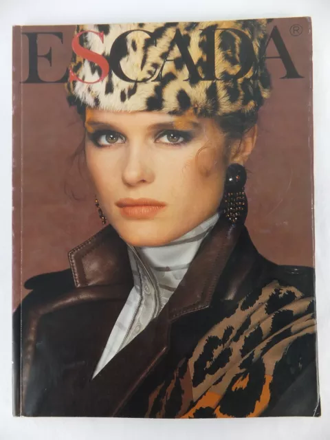 ESCADA Fashion Katalog - 1984 Herbst/Winter - Look book - Rarität - Sammler