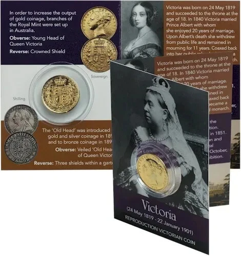 MÉDAILLE PENDENTIF XIXème REINE VICTORIA