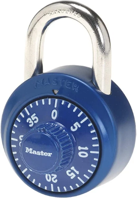 Combination Locker Lock, Combination Padlock for Gym and School Lockers, Colors