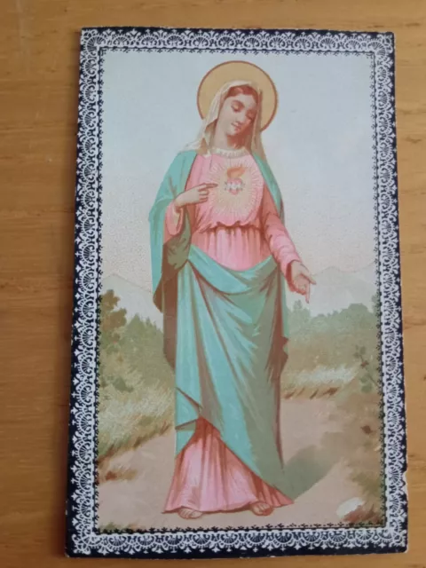 Santino  - Sacro Cuore Di Maria - Fine Ottocento