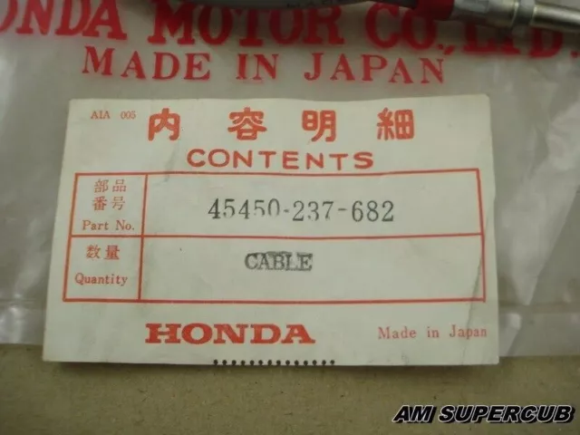 NOS Honda CD175 CA175 SS125 CÂBLE DE FREIN AVANT // P/N 45450-237-682 ORIGINE 2