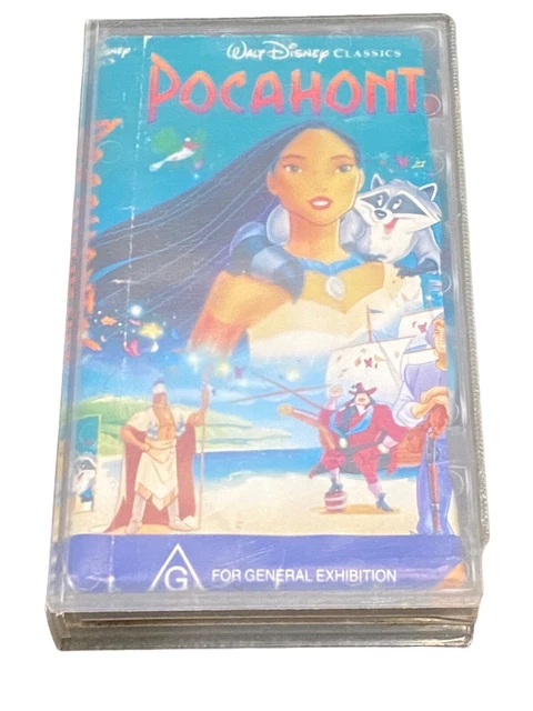 POCAHONTAS WALT DISNEY Classics 1995 VHS Video Tape Bubble Wrap Included  $9.95 - PicClick AU