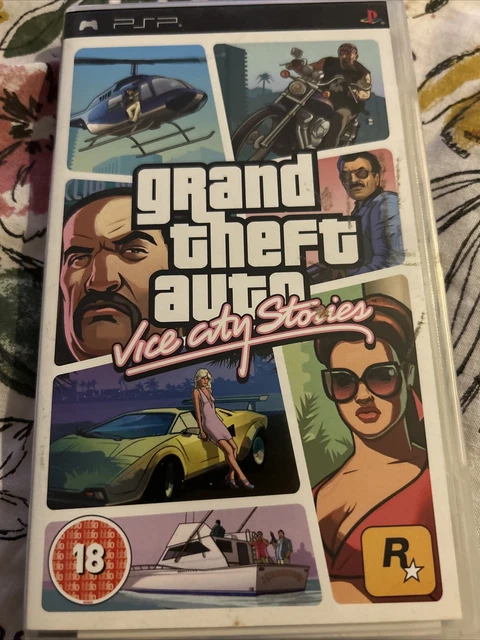 LOT DE JEUX Grand Theft Auto: Vice City Stories avec carte et poursuite