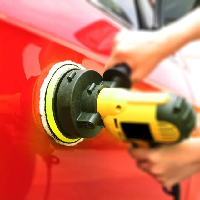 1 Pz Lucidante Disco 12000 RPM Pneumatico Autoadesivo Ventosa di Qualità