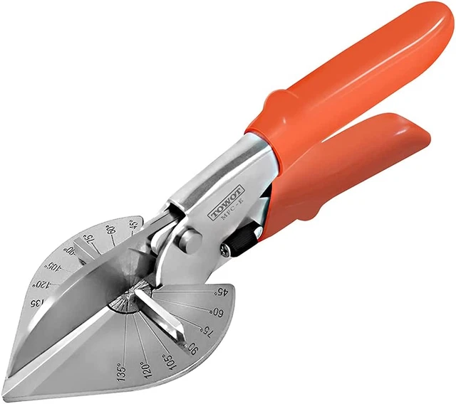 Sharp Multi Angle Miter Shear Cutter, Adjustable at 45 to 135 Degree with Safety