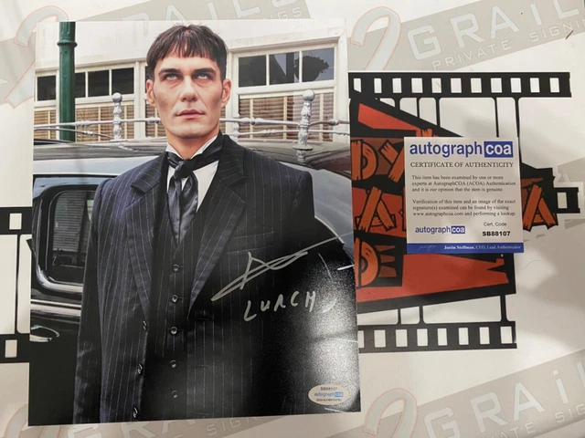 GEORGE BURCEA signed photo WEDNESDAY / LURCH 8x10 ACOA