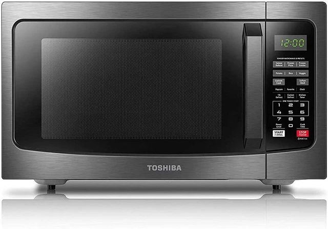 EM131A5C-BS Countertop Microwave Ovens，Removable Turntable Smart Humidity Sensor