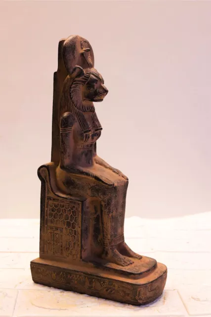 Great Ancient Egyptian Sekhmet Goddess, Goddess Sekhmet statue made in Egypt.