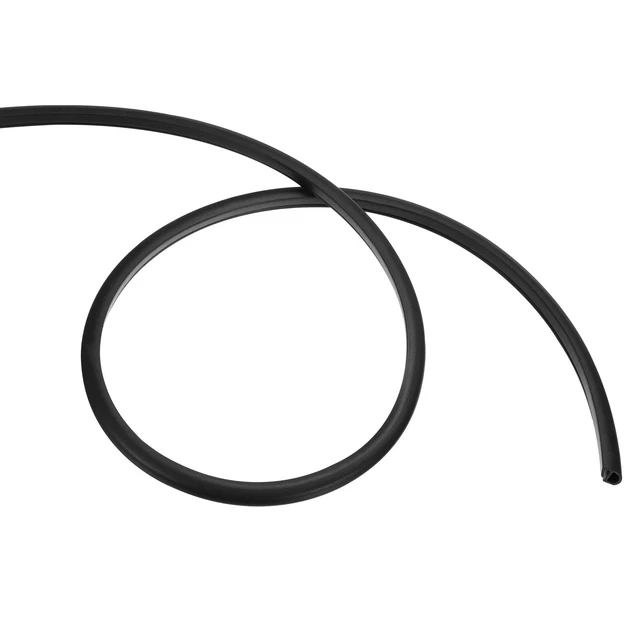 Guarnizione porta 0,31x0,31x39,4" (3 piedi) lunghezza strisce forma ad E congelatore ricambio nero