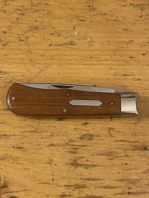 GEC Tidioute Scout Liner Lock Osage Orange Wood 735115L  Great Eastern Cutlery