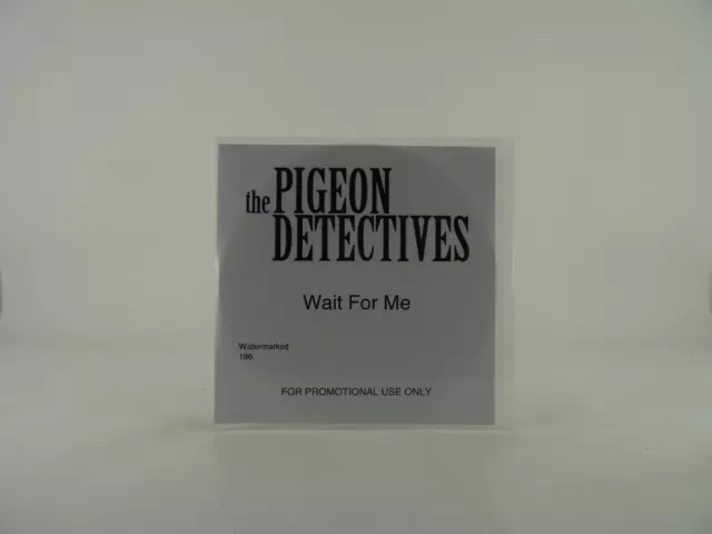 THE PIGEON DETECTIVES WAIT FOR ME (329) 12 Track Promo CD Album Plastic Sleeve D