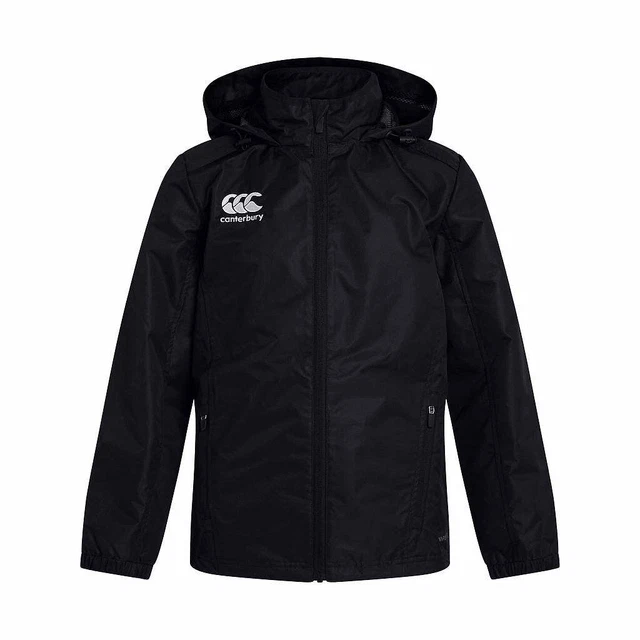 Kid's Jacket Canterbury Junior Vaposhield Full Zip Rain Jacket Free Shipping