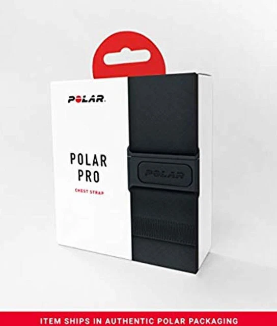 (TG. 83 cm) Polar Pro Chest Strap Fascia Toracica, Taglia XXXL (83 cm), Nero - N