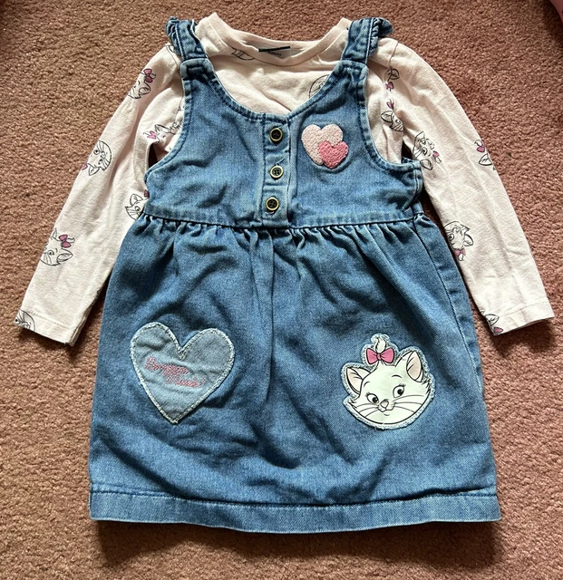 18-24 Months Baby Girls Pinafore Dress Set