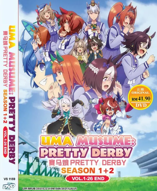 UMA MUSUME : Pretty Derby (Season 1+2) - Anime Tv Series Dvd Box