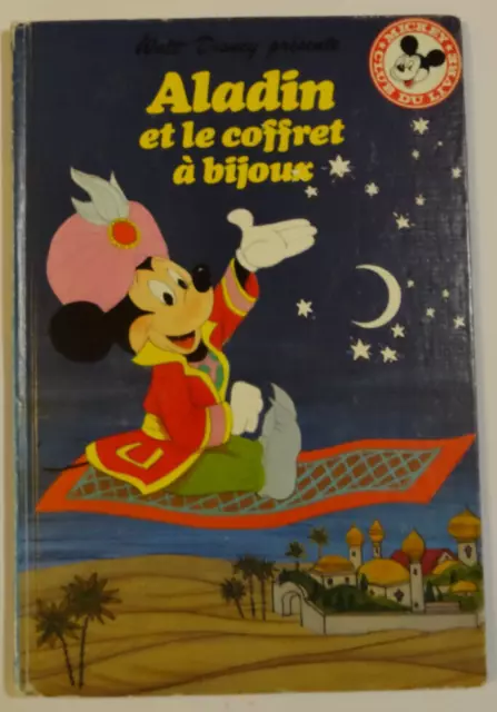 Aladin et le coffret à bijoux - Club du livre Mickey - Walt Disney