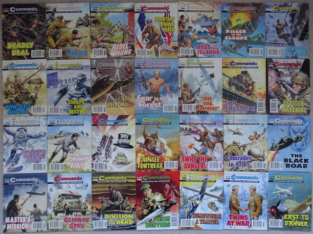 COMMANDO COMICS X 28 - Issue nos. 3000-3049 £29.30 - PicClick UK