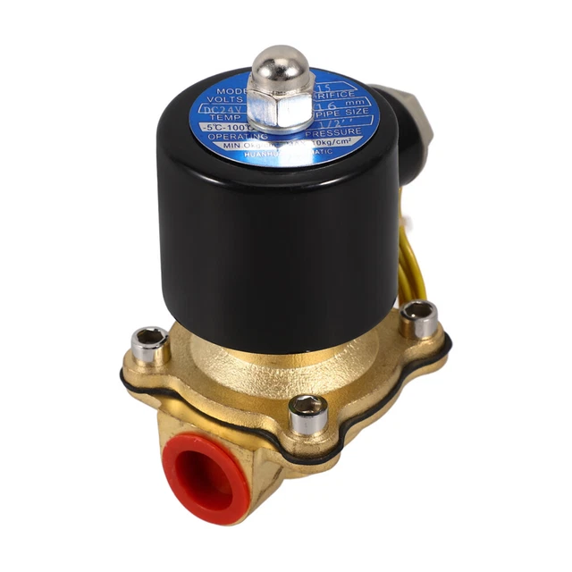 Elettrovalvola Samfox 1/2” In Ottone – Normalmente Chiusa, 220V CA – Per Controllo Flusso Acqua