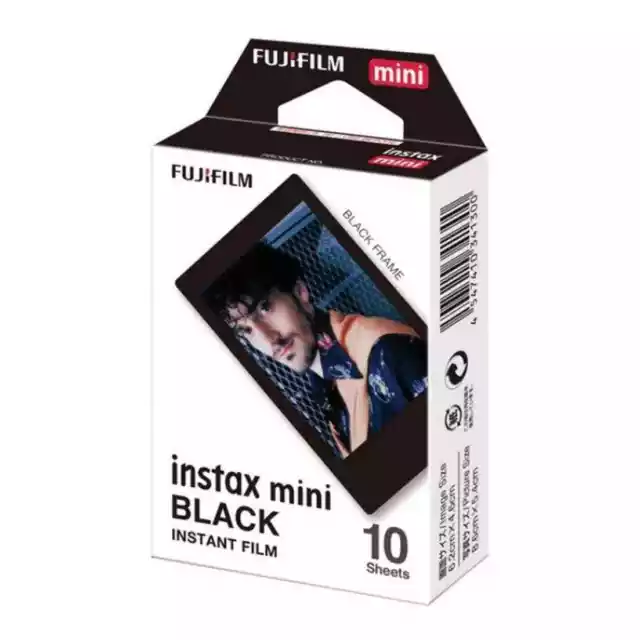 Fujifilm INSTAX Mini Black Frame Film 10 Pack