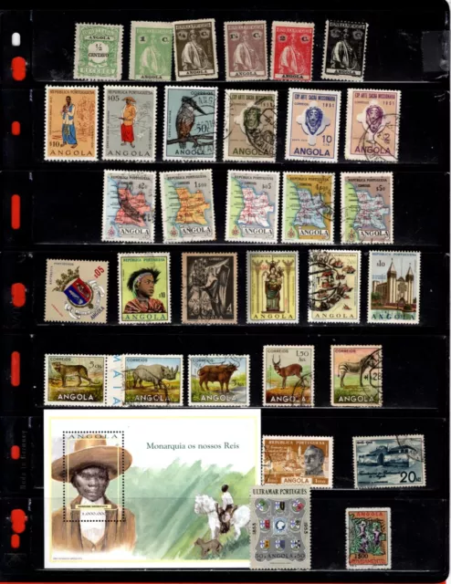 Angola Collection, Includes Souvenir sheet   (9854