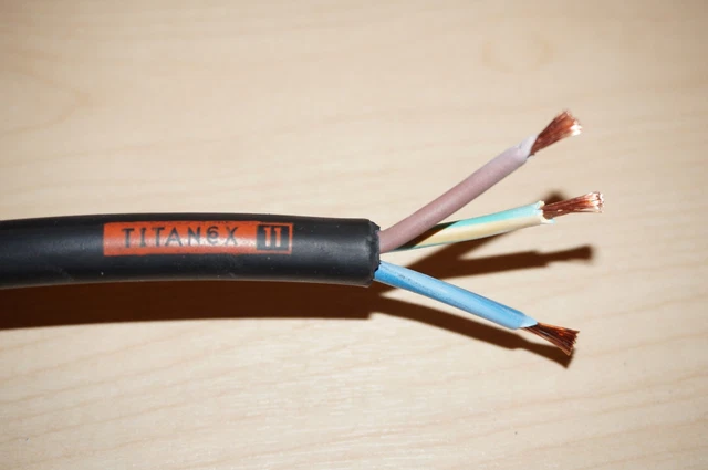 H07RN-F3 TITANEX 3G4 cut to length, 4mm cable available by the metre £3 ...