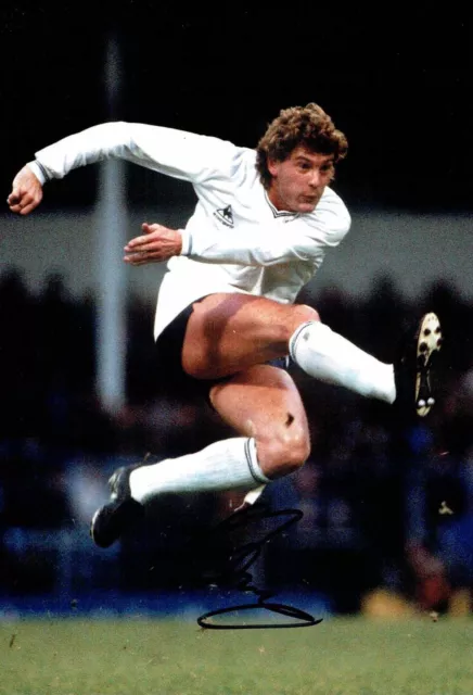 Glenn HODDLE SIGNED Autograph 12x8 Photo AFTAL COA Spurs & England Football