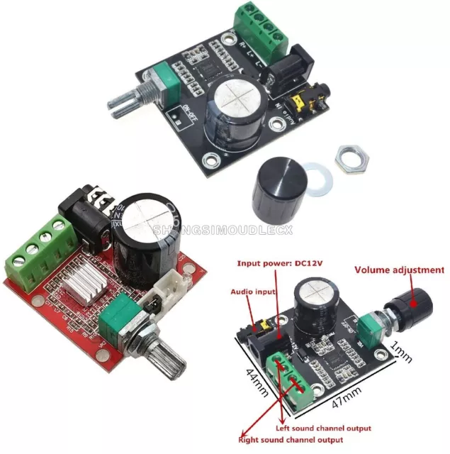 2X15W PAM8610 Power Audio Amplifier Board Dual D Class Channel Module