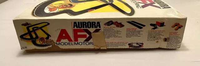 Vintage 1970s Aurora AFX Race Track Set Box Only No Slot Cars 3