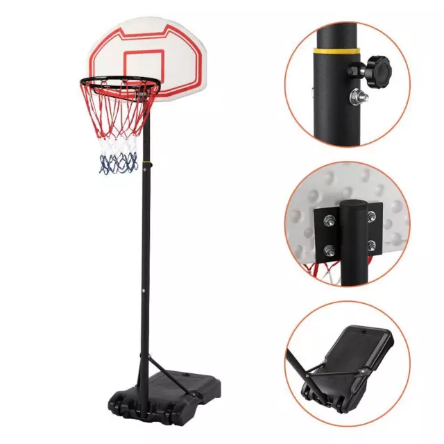 Basketballständer Basketballkorb Basketballanlage Korbanlage mit Rollen Mobil