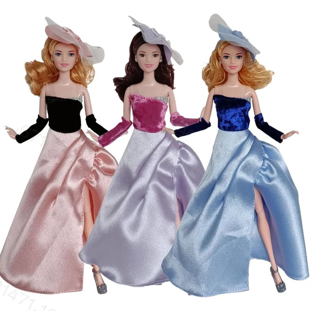 Fashion Elegant Party Clothes Doll Princess Skirt  30cm Doll/1/6 BJD Dolls