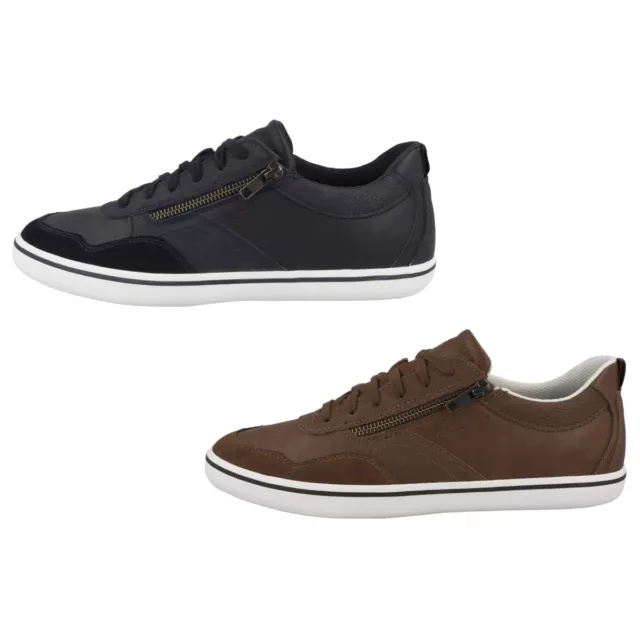 GEOX U Elver B Sneakers Uomo low Scarpe da Ginnastica Sport Casuale
