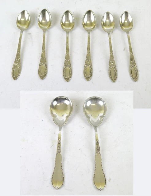 6 Cucharaditas Antigua + 2 IN Gratis Eneret R146