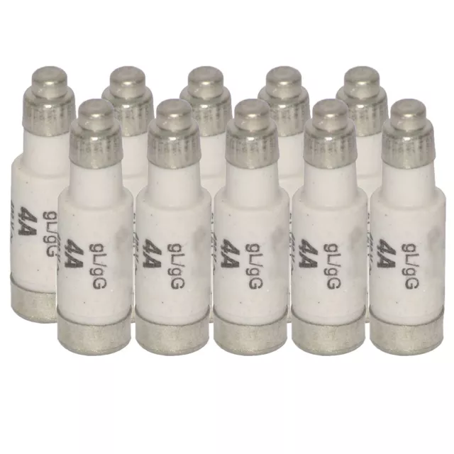 10x Siemens Neozed Fusible D01 4A 400V 5SE2304