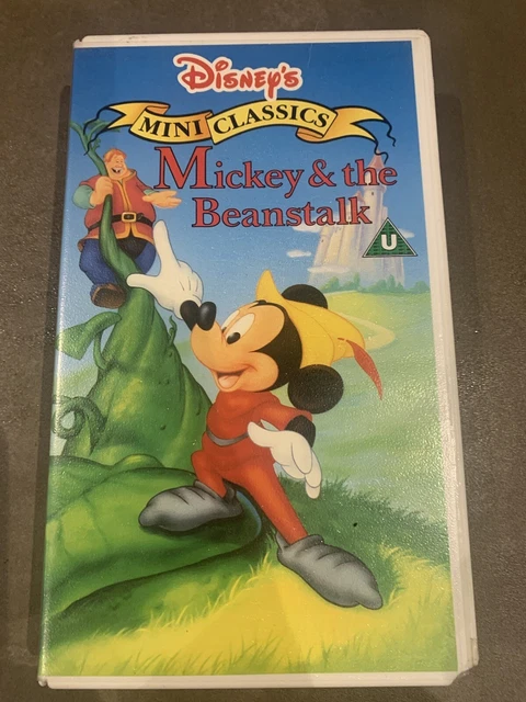 DISNEY VHS TAPE Mickey And The Beanstalk £0.99 - PicClick UK