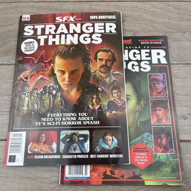 Magazine Stranger STRANGER THINGS MAGAZINE bundle SFX & Entertainment Weekly Mags Sci-fi ...