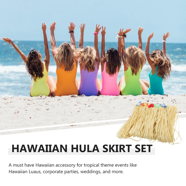 Festival Party Performance Hula Jirt Party Costume Decor Hawaii Party Hula Jupe 7