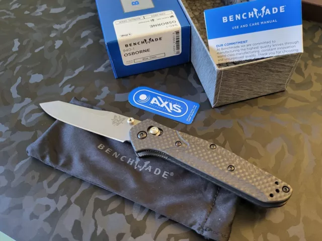 Benchmade 940-1 Osborne CPM-S90V Carbon Fiber (Factory Sealed New Stock)