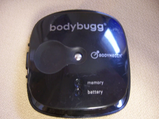 BODYBUGG CALORIE COUNTER ARMBAND WITH BLACK DIGITAL DISPLAY WATCH w bands 3