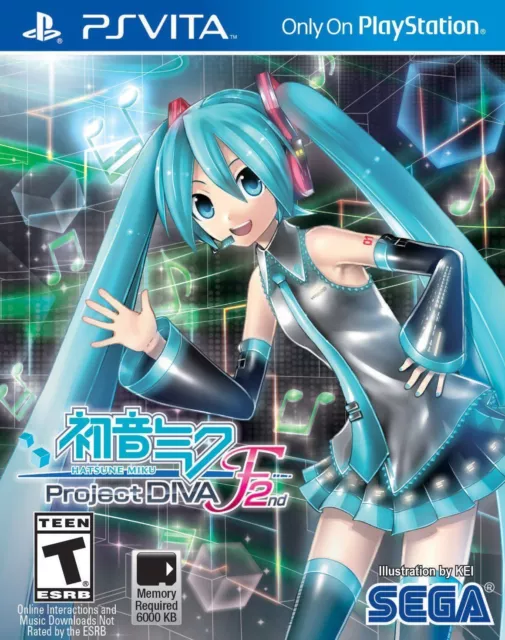 Hatsune Miku: Project Diva F 2nd (Sony PlayStation VITA) PS VITA Brand New