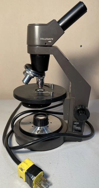 RARE-SWIFT INSTRUMENTS INTERNATIONAL Collegiate 400 Microscope Working ...