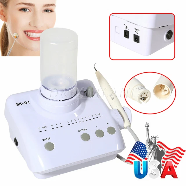 Self Water Supply Dental Ultrasonic Piezo Scaler E/P/G fit DTE SATELEC SK-D1