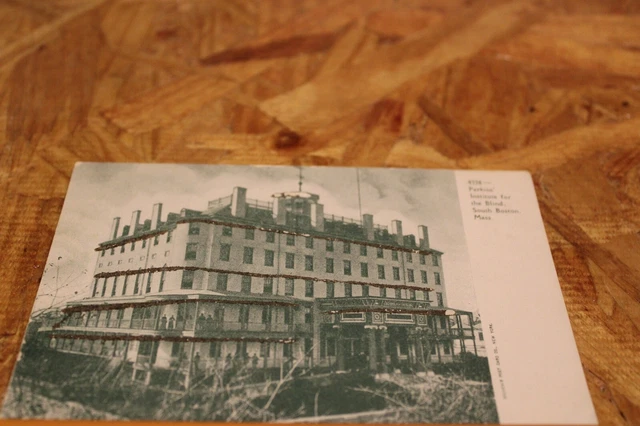 Postcard-X-Perkins' Institute forThe Blind, South Boston, Mass.-Undivided Back