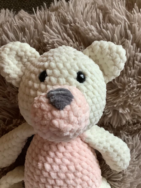 Teddybär, handmade, Amigurumi, Plüschtier, Kuscheltier, NEU, Unikat
