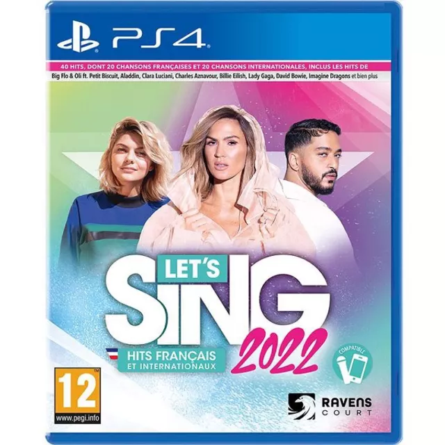 ✔️ Let's Sing 2022 — Playstation 4 PS4 — neuf sous blister — version française