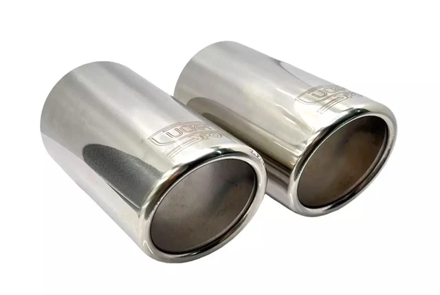 Auspuffblende Für BMW X3 E83 F25 - Edelstahl Endrohr Schwarz