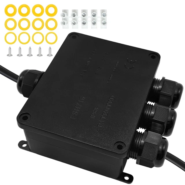 Connecteur Electrique Etanche, CESFONJER Connecteurs étanches IP68