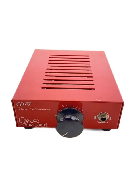 CREWS MANIAC SOUND GB‐VI Tube Amp Power Attenuator — Japón Usado