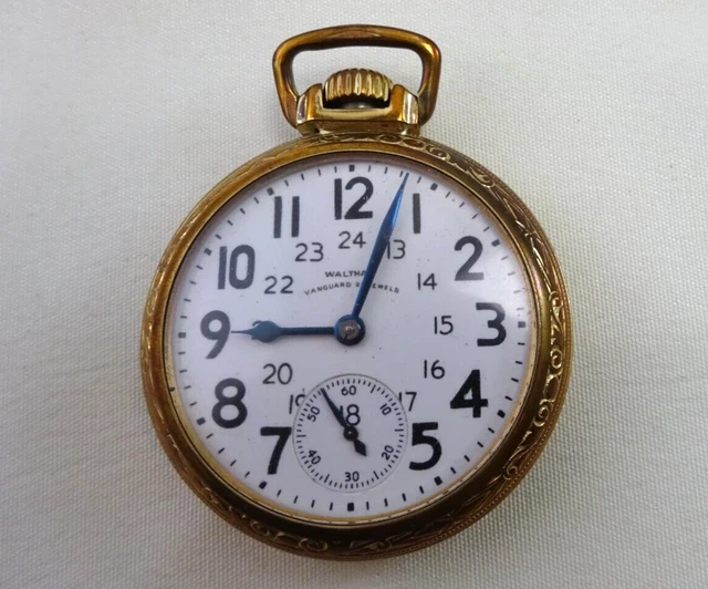 Waltham premier pocket hotsell watch 21 jewels