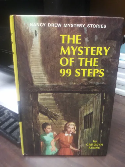 NANCY DREW #43 THE MYSTERY OF THE 99 STEPS Carolyn Keene (Hardcover)